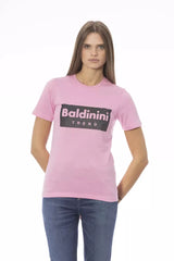 Baldinini Trend Multicolor Cotton Women T-Shirt -   -  Baldinini Trend.