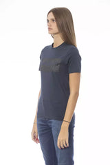 Baldinini Trend Blue Cotton Women T-Shirt -   -  Baldinini Trend.