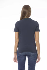 Baldinini Trend Blue Cotton Women T-Shirt -   -  Baldinini Trend.