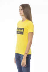 Baldinini Trend Yellow Cotton Women T-Shirt -   -  Baldinini Trend.