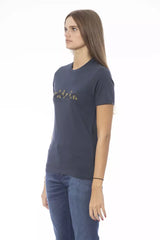 Baldinini Trend Blue Cotton Women T-Shirt -   -  Baldinini Trend.