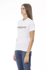 Baldinini Trend White Cotton Women T-Shirt -   -  Baldinini Trend.