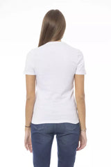 Baldinini Trend White Cotton Women T-Shirt -   -  Baldinini Trend.