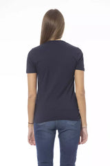 Baldinini Trend Blue Cotton Women T-Shirt -   -  Baldinini Trend.