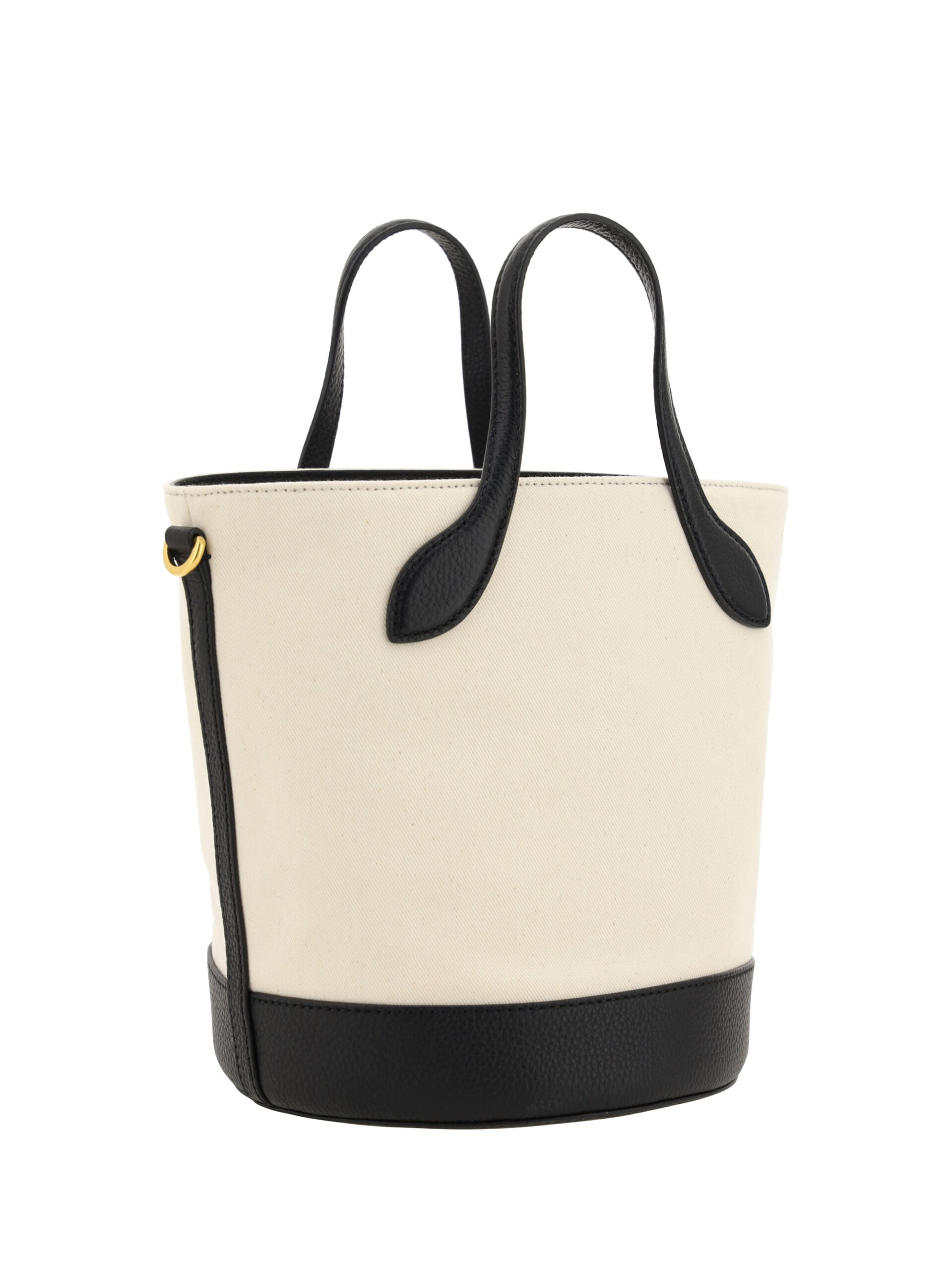 Bally Elegant Monogram Bucket Bag in Black & White -   -  Bally. Bally Elegant Monogram Bucket Bag in Black & White -   -  Bally.