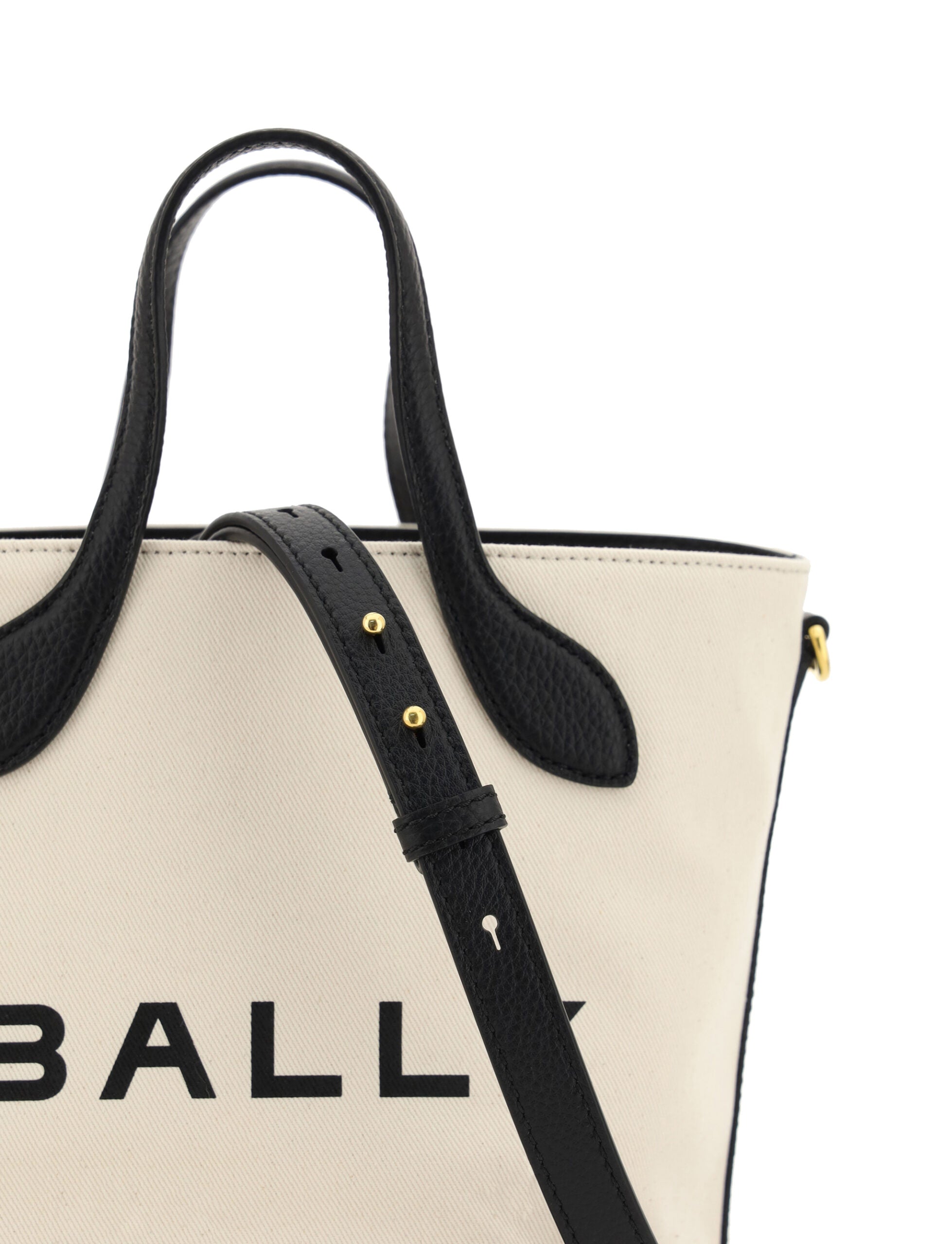 Bally Elegant Monogram Bucket Bag in Black & White -   -  Bally. Bally Elegant Monogram Bucket Bag in Black & White -   -  Bally.