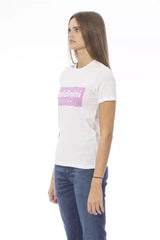 Baldinini Trend White Cotton Women T-Shirt -   -  Baldinini Trend.