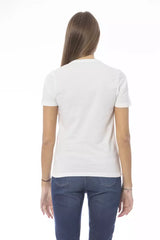 Baldinini Trend White Cotton Women T-Shirt -   -  Baldinini Trend.