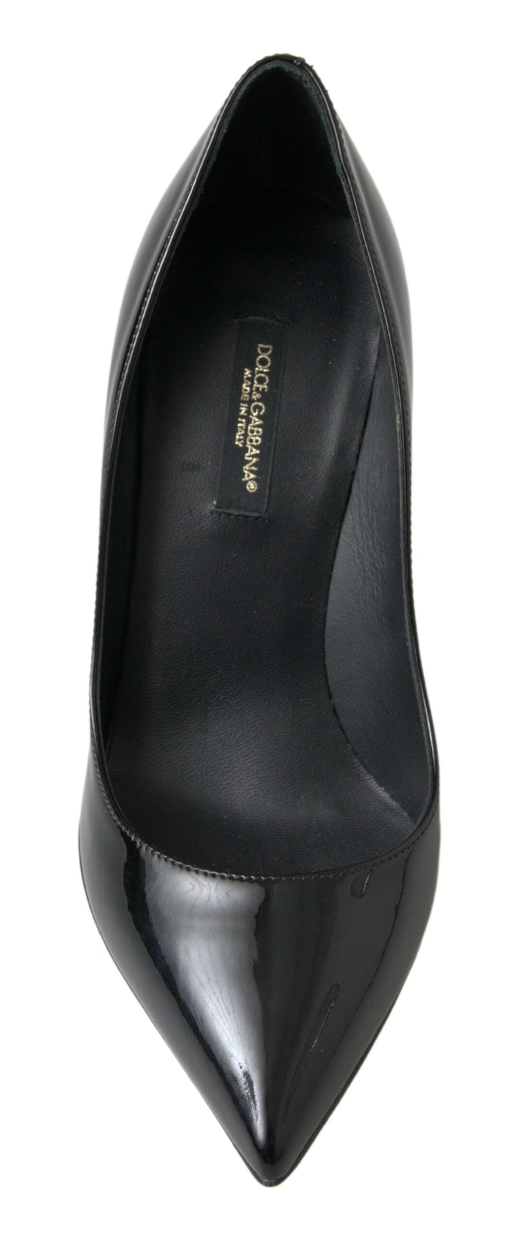 Dolce & Gabbana Black Patent Leather High Heels Pumps Shoes -   -  Dolce & Gabbana. Dolce & Gabbana Black Patent Leather High Heels Pumps Shoes -   -  Dolce & Gabbana.