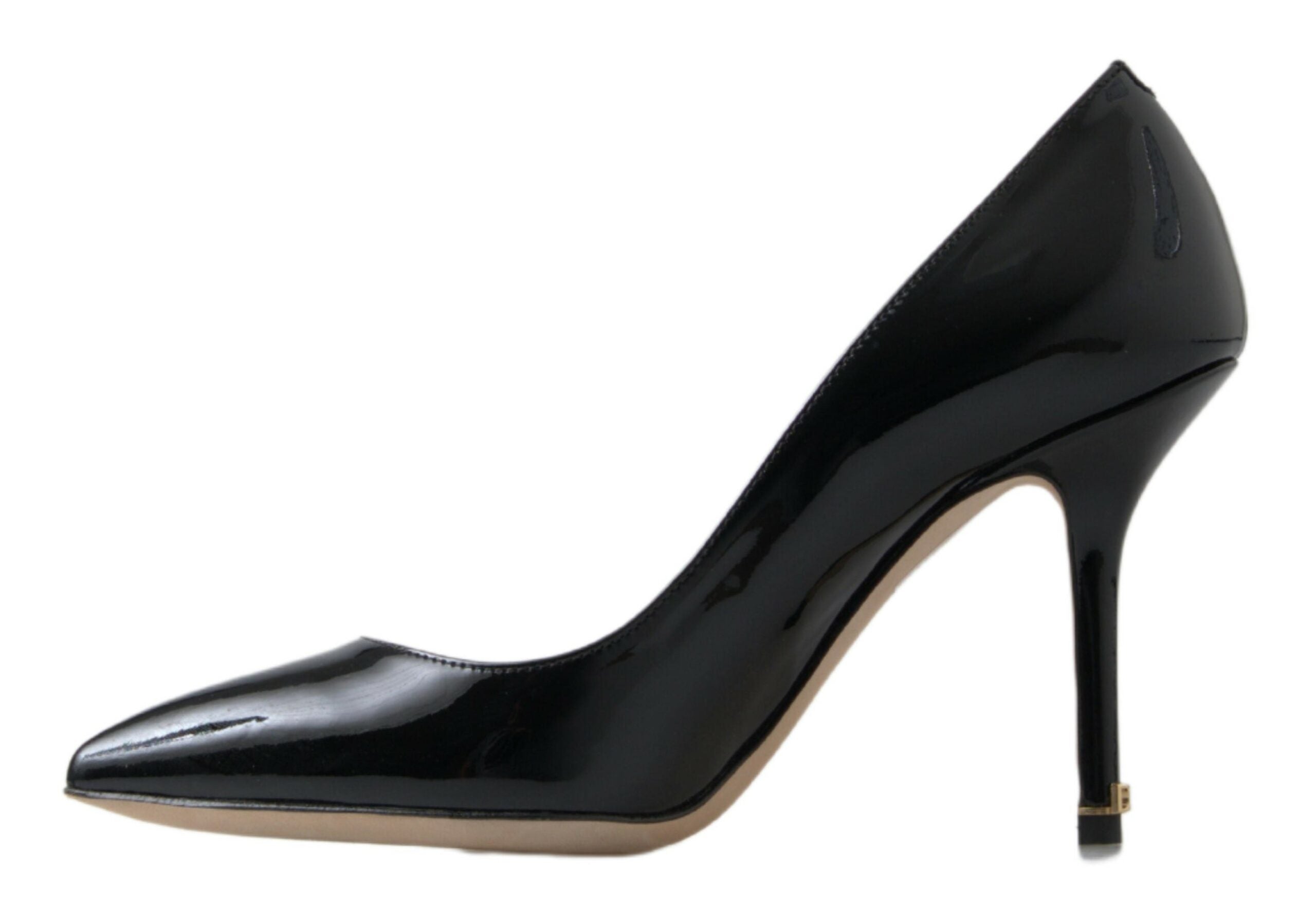 Dolce & Gabbana Black Patent Leather High Heels Pumps Shoes -   -  Dolce & Gabbana. Dolce & Gabbana Black Patent Leather High Heels Pumps Shoes -   -  Dolce & Gabbana.