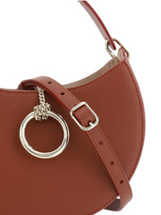 Chloé Sepia Brown Small Arlène Leather Shoulder Bag -  Luxury Shoulder Bag for Women -  Chloé.