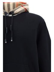 Burberry Elegant Oversize Black Samuel Hoodie -   -  Burberry.