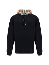 Burberry Elegant Oversize Black Samuel Hoodie -   -  Burberry.
