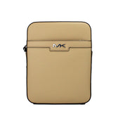 Michael Kors Cooper Medium Camel Crossgrain Leather Flight Crossbody Bag -  Luxury Cross Body Bag for Women -  Michael Kors.