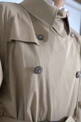 Dolce & Gabbana Khaki Double Breasted Trench Coat Jacket -   -  Dolce & Gabbana.