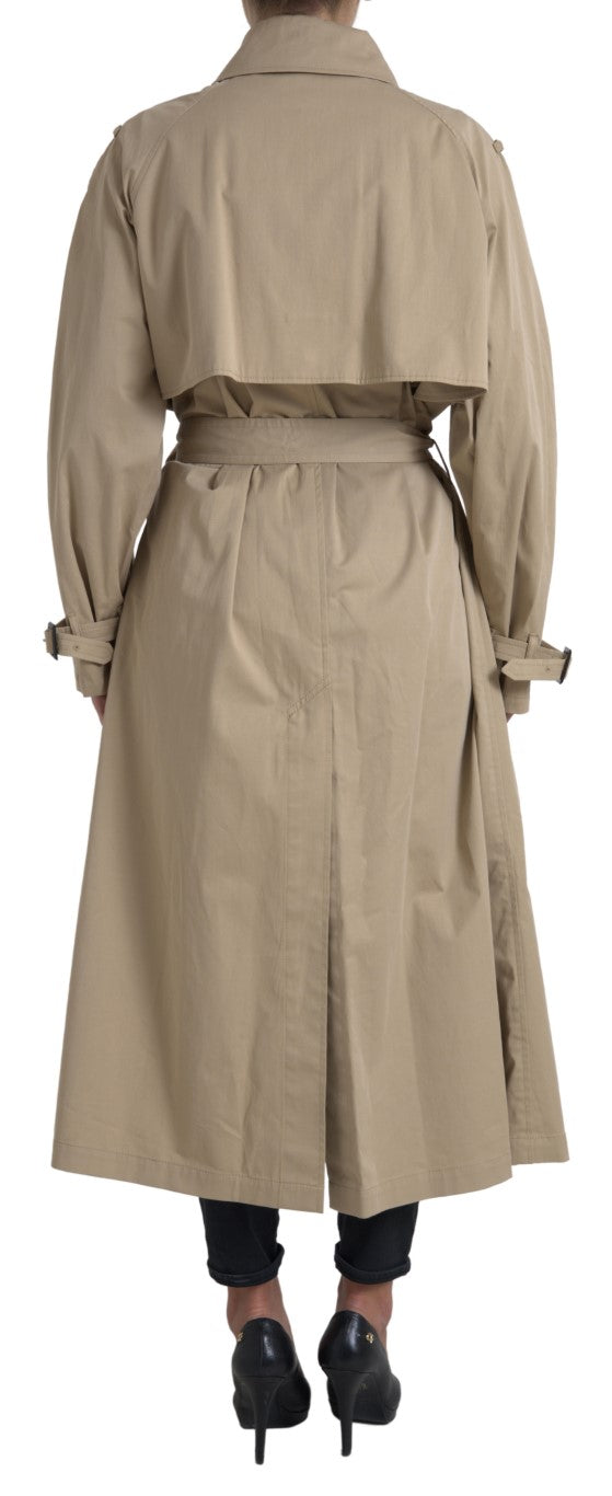 Dolce & Gabbana Khaki Double Breasted Trench Coat Jacket -   -  Dolce & Gabbana. Dolce & Gabbana Khaki Double Breasted Trench Coat Jacket -   -  Dolce & Gabbana.