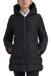 Dolce & Gabbana Black Polyester Hooded Reversible Jacket -   -  Dolce & Gabbana.