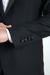 Dolce & Gabbana Black Wool Single Breasted MARTINI Blazer -   -  Dolce & Gabbana.