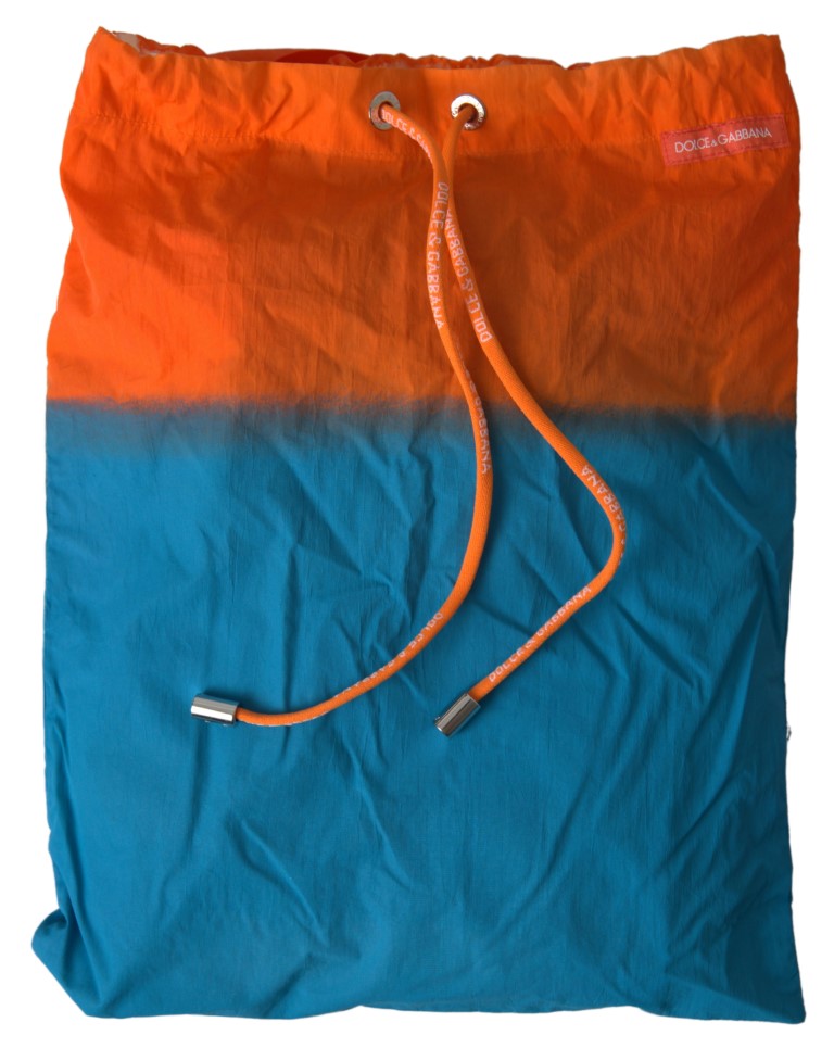 Dolce & Gabbana Orange Blue Gradient Beachwear Swimwear Shorts -   -  Dolce & Gabbana. Dolce & Gabbana Orange Blue Gradient Beachwear Swimwear Shorts -   -  Dolce & Gabbana.