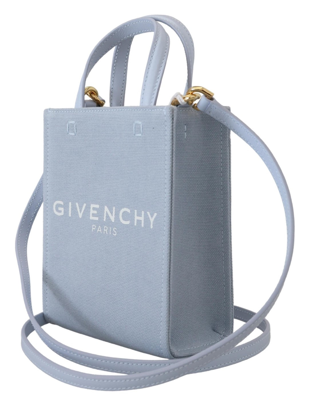 Givenchy Blue Coated Canvas Vertical Cloud Mini Shoulder Bag -  Luxury Cross Body Bag for Women -  Givenchy. Givenchy Blue Coated Canvas Vertical Cloud Mini Shoulder Bag -  Luxury Cross Body Bag for Women -  Givenchy.