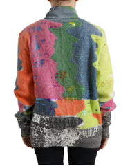 Dolce & Gabbana Multicolor Mohair Turtleneck Pullover Sweater -   -  Dolce & Gabbana.
