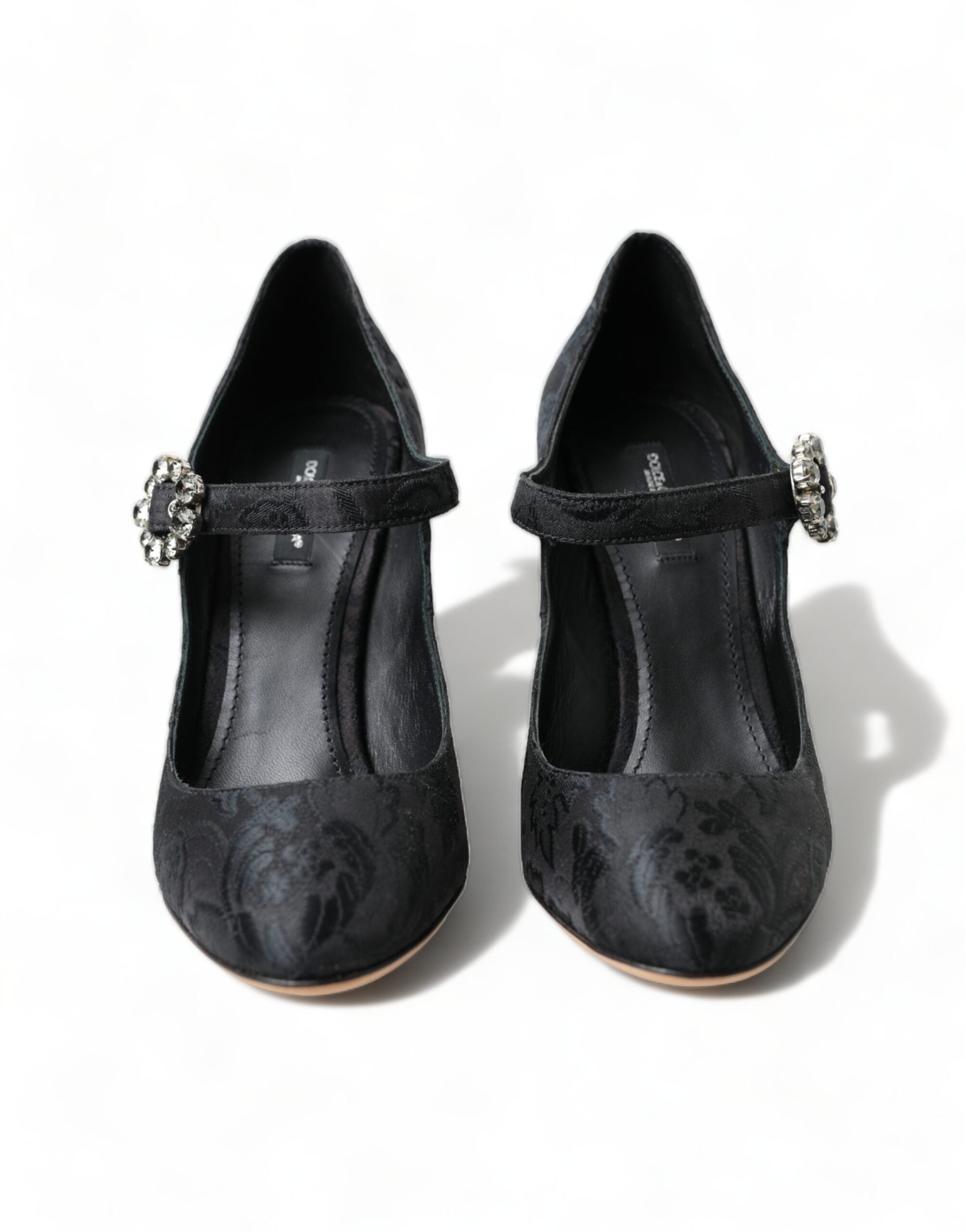 Dolce & Gabbana Black Brocade Mary Janes Heels Pumps Shoes -   -  Dolce & Gabbana. Dolce & Gabbana Black Brocade Mary Janes Heels Pumps Shoes -   -  Dolce & Gabbana.