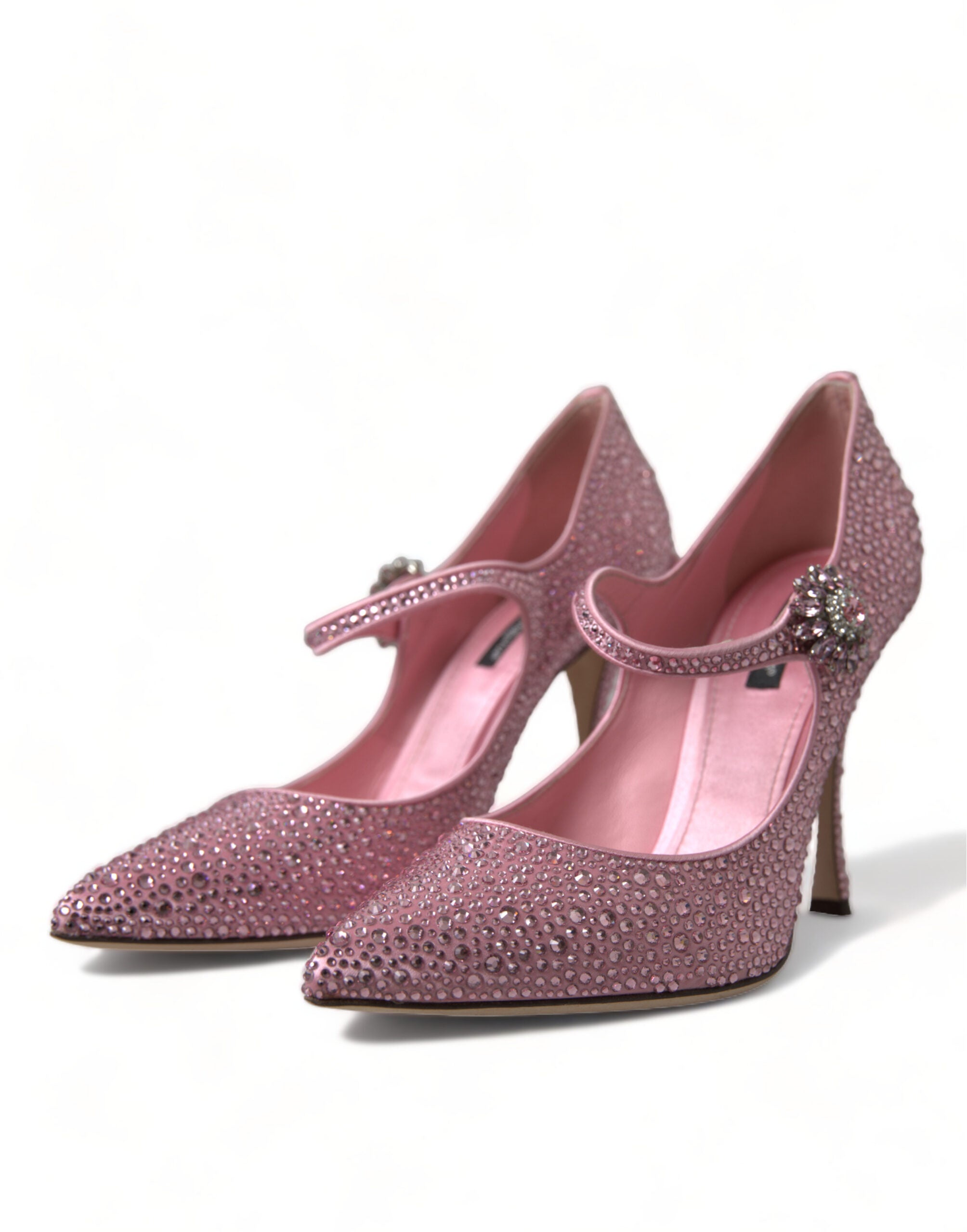 Dolce & Gabbana Pink Strass Crystal Heels Pumps Shoes -   -  Dolce & Gabbana. Dolce & Gabbana Pink Strass Crystal Heels Pumps Shoes -   -  Dolce & Gabbana.