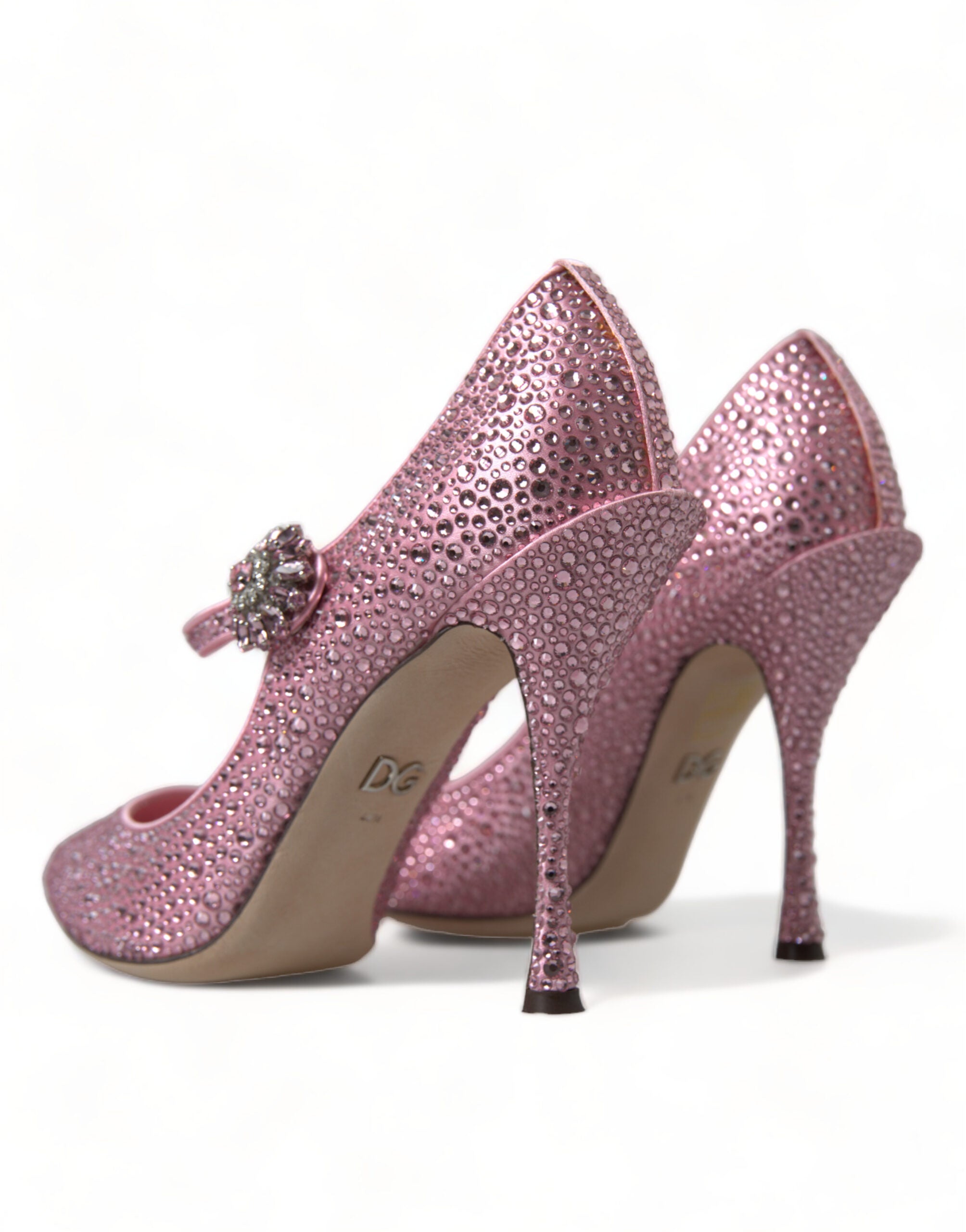 Dolce & Gabbana Pink Strass Crystal Heels Pumps Shoes -   -  Dolce & Gabbana. Dolce & Gabbana Pink Strass Crystal Heels Pumps Shoes -   -  Dolce & Gabbana.