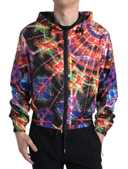 Dolce & Gabbana Multicolor Hooded Sweatshirt Sweater -   -  Dolce & Gabbana.