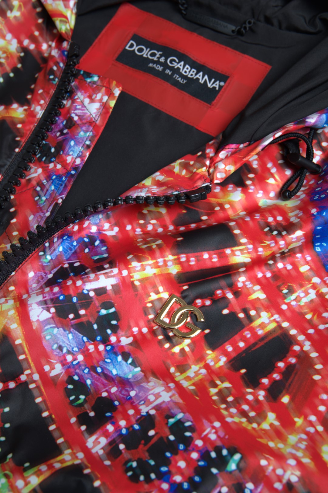 Dolce & Gabbana Multicolor Hooded Sweatshirt Sweater -   -  Dolce & Gabbana. Dolce & Gabbana Multicolor Hooded Sweatshirt Sweater -   -  Dolce & Gabbana.