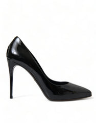 Dolce & Gabbana Black Patent Leather Pumps Heels Shoes -   -  Dolce & Gabbana.