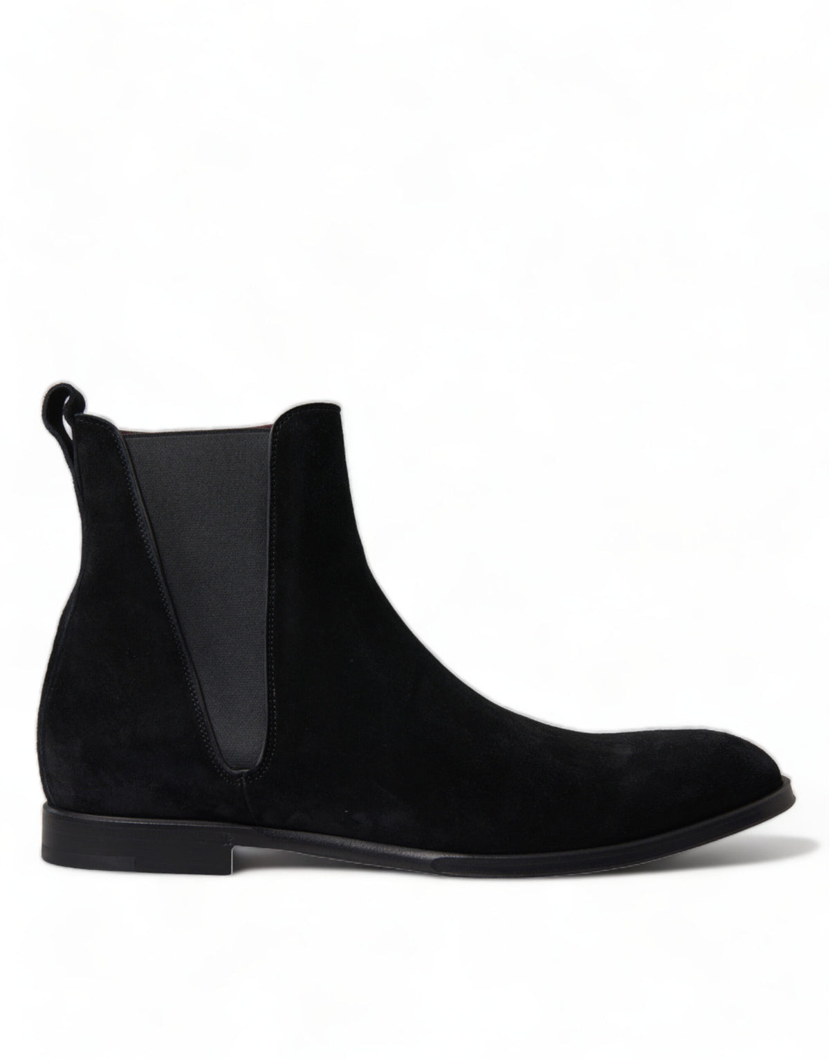 Dolce & Gabbana Black Suede Leather Mid Calf Men Boots Shoes -   -  Dolce & Gabbana.