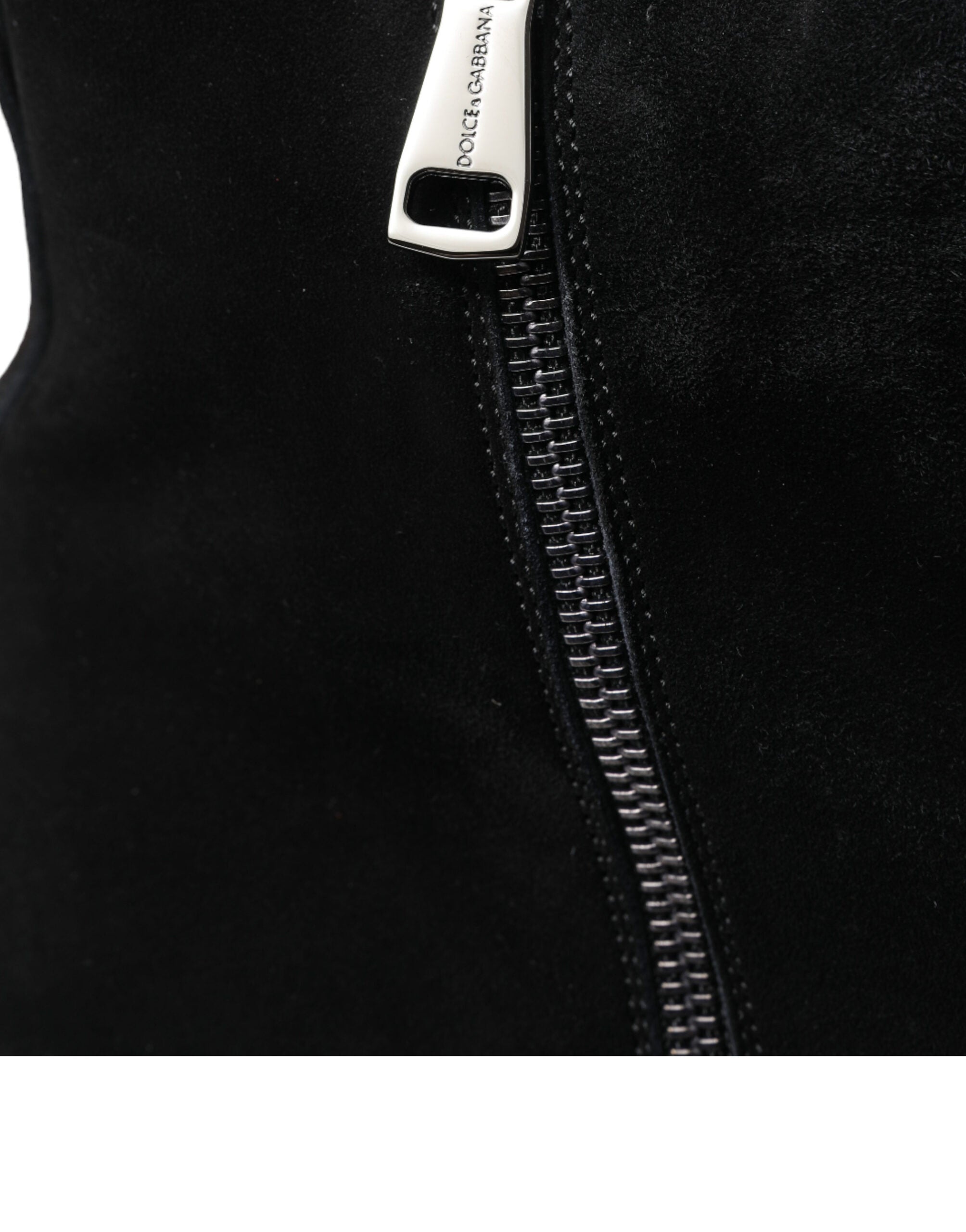 Dolce & Gabbana Black Suede Leather Mid Calf Men Boots Shoes -   -  Dolce & Gabbana. Dolce & Gabbana Black Suede Leather Mid Calf Men Boots Shoes -   -  Dolce & Gabbana.