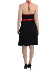 Roccobarocco Black belted palladio dress -   -  Roccobarocco.