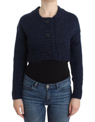 John Galliano Blue cropped cardigan -   -  John Galliano.