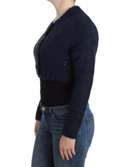 John Galliano Blue cropped cardigan -   -  John Galliano.