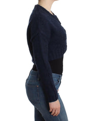 John Galliano Blue cropped cardigan -   -  John Galliano.