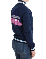 John Galliano Blue zip cotton cardigan -   -  John Galliano.