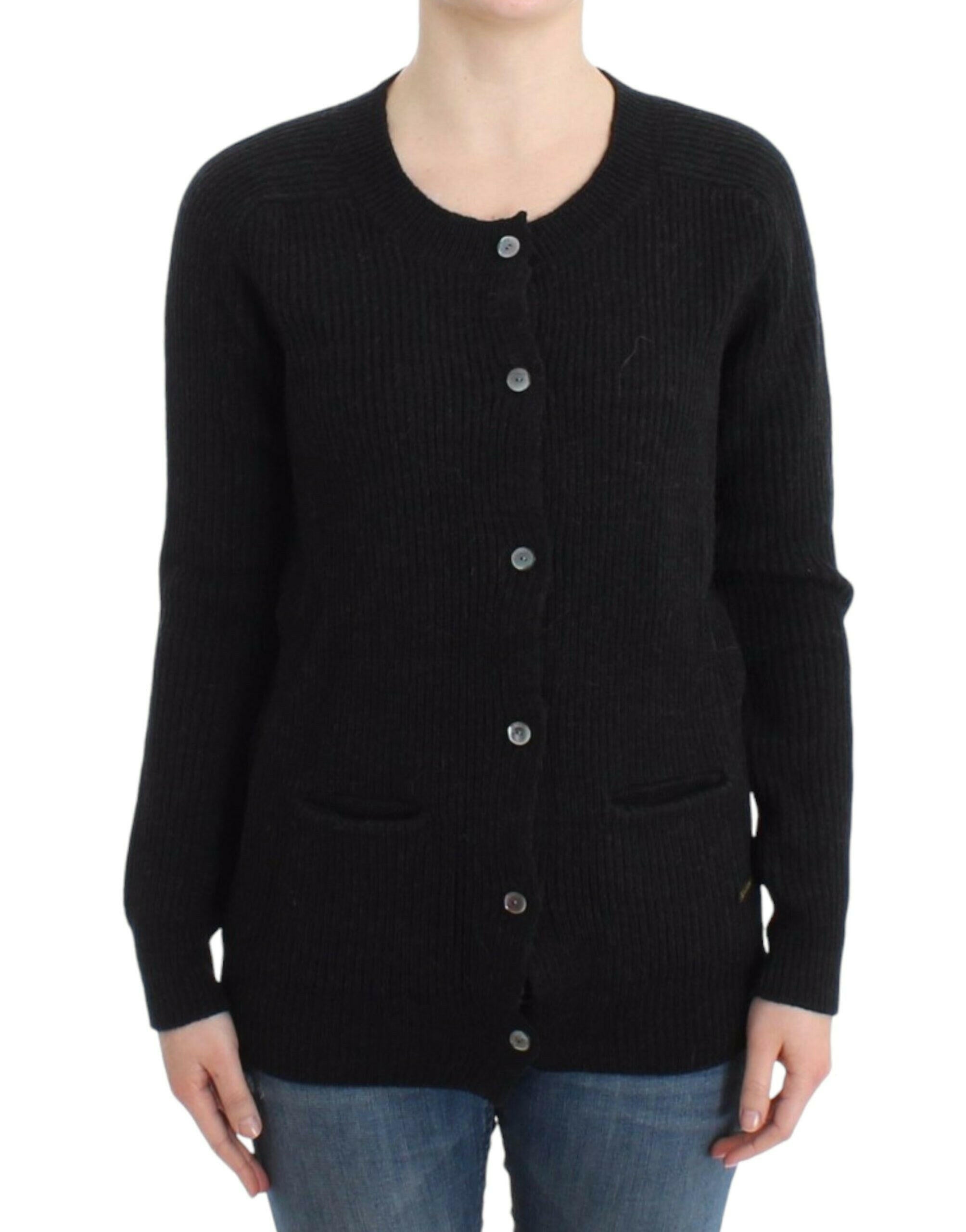 John Galliano Black wool cardigan -   -  John Galliano.