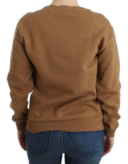 John Galliano Brown Crewneck Cotton Sweater -   -  John Galliano.