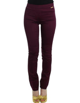 John Galliano Purple slim fit pants -   -  John Galliano.