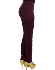 John Galliano Purple slim fit pants -   -  John Galliano.