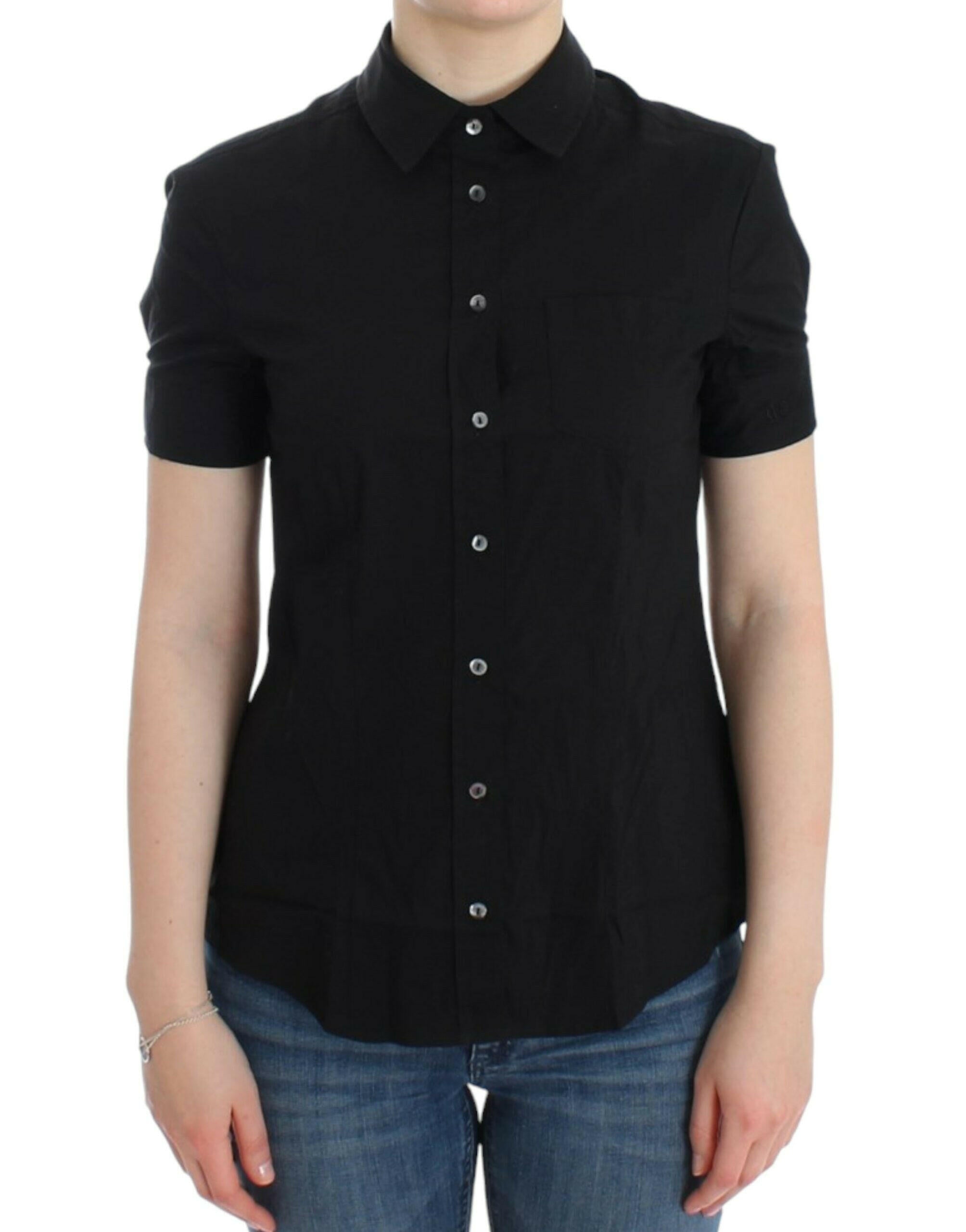 John Galliano Black cotton shirt top -   -  John Galliano.