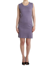 John Galliano Purple cotton jersey dress -   -  John Galliano.