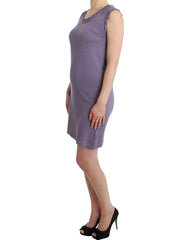 John Galliano Purple cotton jersey dress -   -  John Galliano.