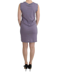 John Galliano Purple cotton jersey dress -   -  John Galliano.
