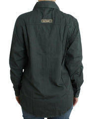 Cavalli Gray button down shirt -   -  Cavalli.