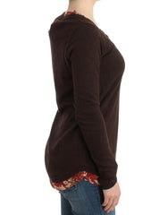 Cavalli Brown crewneck sweater -   -  Cavalli.