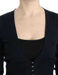 Cavalli Black cropped wool cardigan -   -  Cavalli.