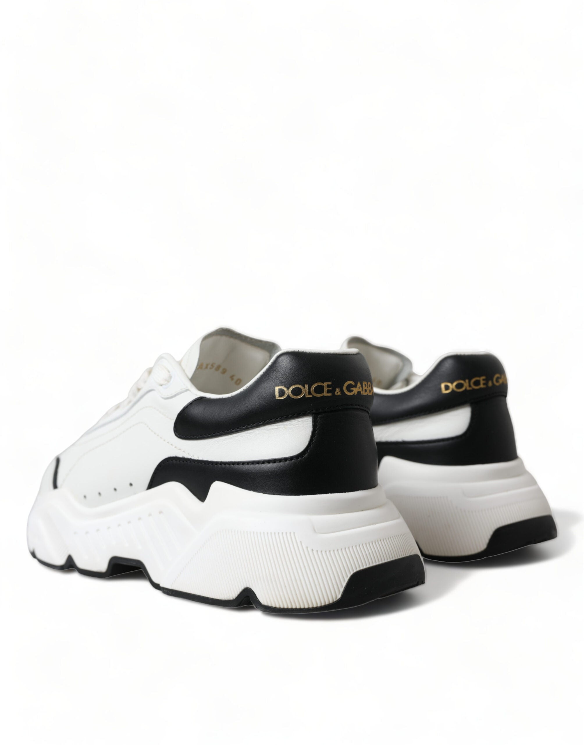 Dolce & Gabbana White Black Low Top Daymaster Sneakers Shoes -   -  Dolce & Gabbana. Dolce & Gabbana White Black Low Top Daymaster Sneakers Shoes -   -  Dolce & Gabbana.